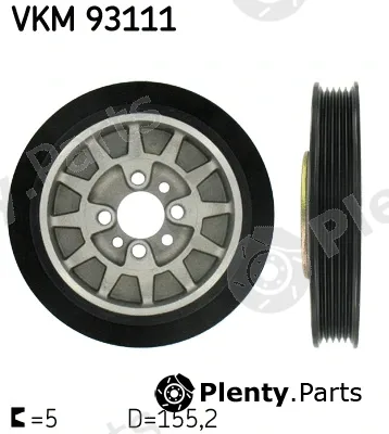 SKF VKM93111 — Belt Pulley, crankshaft