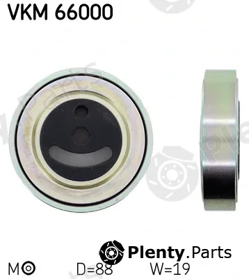 SKF VKM66000 — Tensioner Pulley, V-ribbed belt