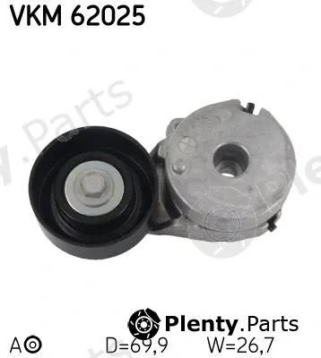 SKF VKM62025 — Tensioner Pulley, V-ribbed belt