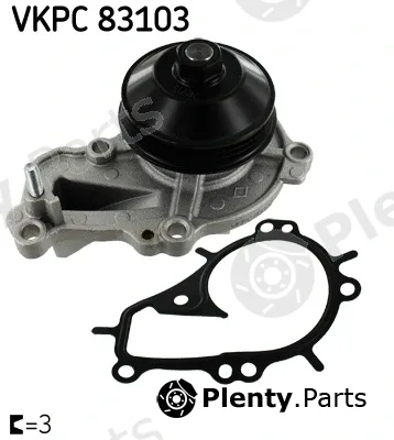 SKF VKPC83103 — Water Pump, engine cooling