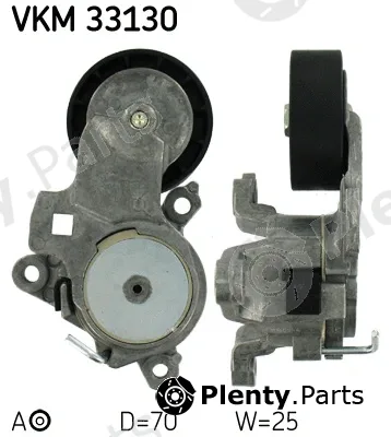 SKF VKM33130 — Tensioner Pulley, V-ribbed belt