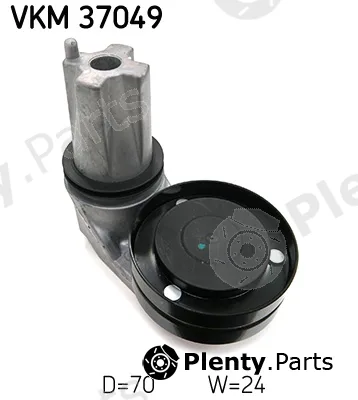 SKF VKM37049 — Deflection/Guide Pulley, V-ribbed belt