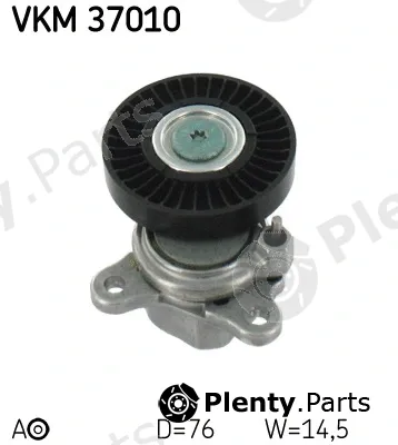 SKF VKM37010 — Tensioner Pulley, V-ribbed belt