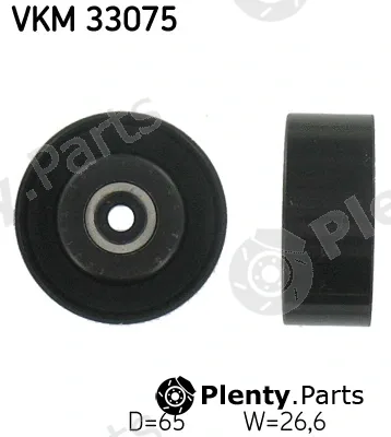 SKF VKM33075 — Deflection/Guide Pulley, V-ribbed belt