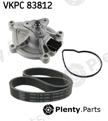 SKF VKMC33843 — Water Pump + V-Ribbed Belt Kit