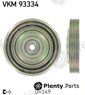 SKF VKM93334 — Belt Pulley, crankshaft
