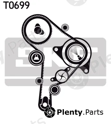 SKF VKMC01251 — Water Pump & Timing Belt Kit