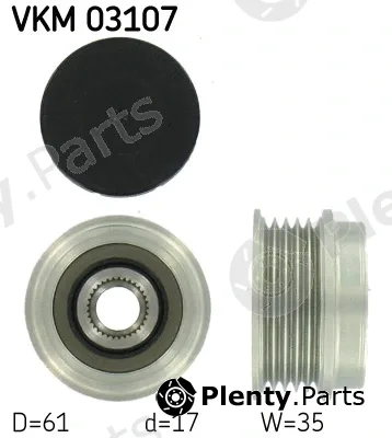 SKF VKM03107 — Alternator Freewheel Clutch