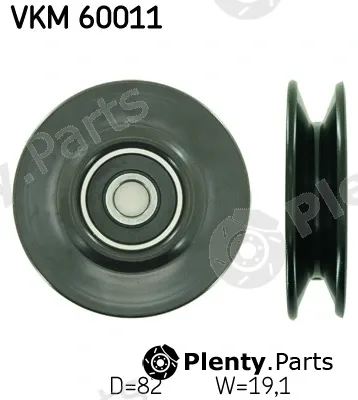 SKF VKM60011 — Deflection/Guide Pulley, V-belt