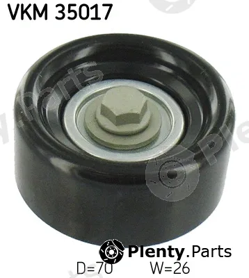 SKF VKM35017 — Deflection/Guide Pulley, V-ribbed belt