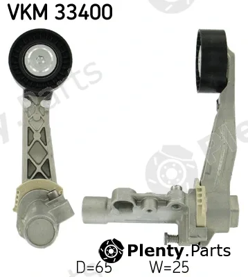SKF VKM33400 — Tensioner Pulley, V-ribbed belt