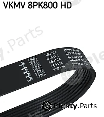 SKF VKMV8PK800HD — V-Ribbed Belt