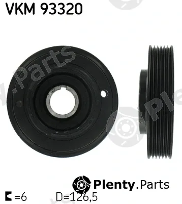 SKF VKM93320 — Belt Pulley, crankshaft
