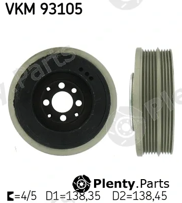 SKF VKM93105 — Belt Pulley, crankshaft
