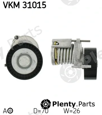 SKF VKM31015 — Tensioner Pulley, V-ribbed belt