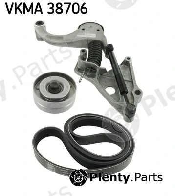 SKF VKMA38706 — V-Ribbed Belt Set