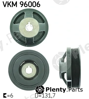SKF VKM96006 — Belt Pulley, crankshaft