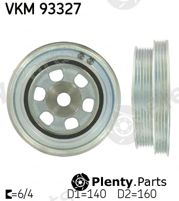 SKF VKM93327 — Belt Pulley, crankshaft