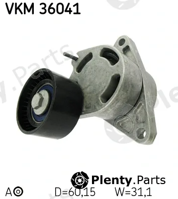 SKF VKM36041 — Tensioner Pulley, V-ribbed belt