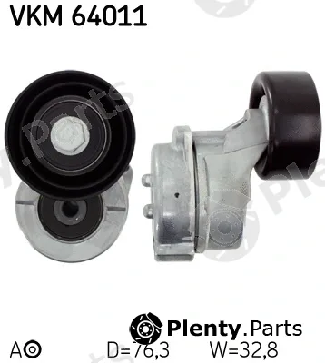 SKF VKM64011 — Tensioner Pulley, V-ribbed belt