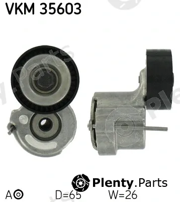 SKF VKM35603 — Tensioner Pulley, V-ribbed belt
