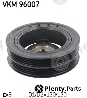 SKF VKM96007 — Belt Pulley, crankshaft