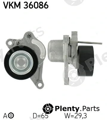 SKF VKM36086 — Tensioner Pulley, V-ribbed belt