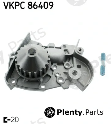 SKF VKPC86409 — Water Pump, engine cooling