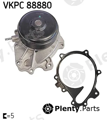 SKF VKPC88880 — Water Pump, engine cooling