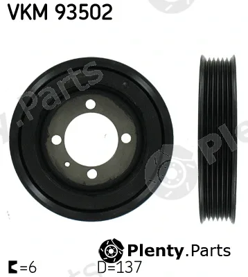 SKF VKM93502 — Belt Pulley, crankshaft