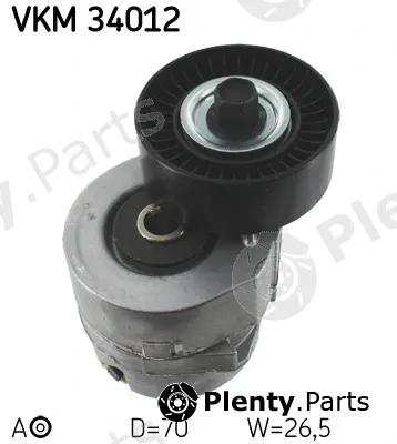 SKF VKM34012 — Tensioner Pulley, V-ribbed belt