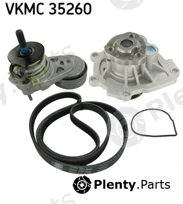 SKF VKMC35260 — Water Pump + V-Ribbed Belt Kit