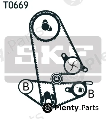 SKF VKMA93600 — Timing Belt Kit