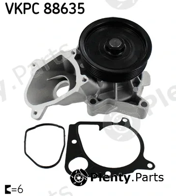 SKF VKPC88635 — Water Pump, engine cooling