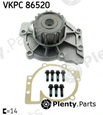 SKF VKPC86520 — Water Pump, engine cooling
