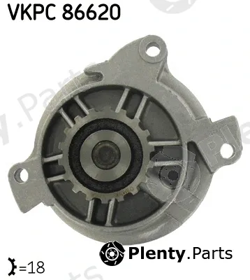 SKF VKPC86620 — Water Pump, engine cooling