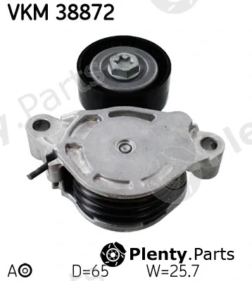 SKF VKM38872 — Tensioner Pulley, V-ribbed belt