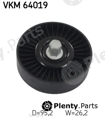 SKF VKM64019 — Deflection/Guide Pulley, V-ribbed belt