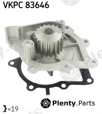 SKF VKPC83646 — Water Pump, engine cooling Aquamax
