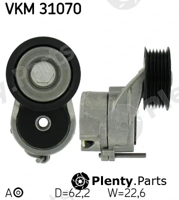 SKF VKM31070 — Tensioner Pulley, V-ribbed belt