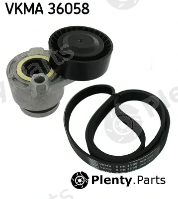 SKF VKMA36058 — V-Ribbed Belt Set