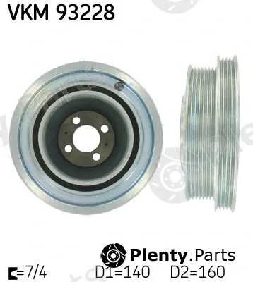 SKF VKM93228 — Belt Pulley, crankshaft