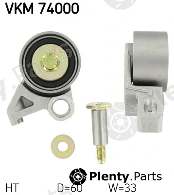 SKF VKM74000 — Tensioner Pulley, timing belt