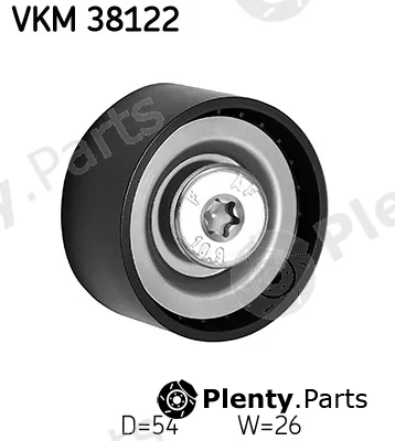 SKF VKM38122 — Deflection/Guide Pulley, V-ribbed belt