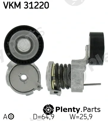 SKF VKM31220 — Tensioner Pulley, V-ribbed belt