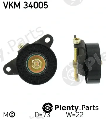 SKF VKM34005 — Tensioner Pulley, V-ribbed belt