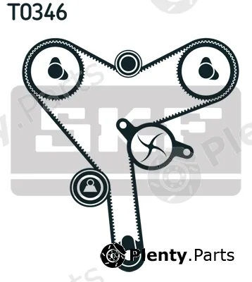 SKF VKMA91704 — Timing Belt Kit