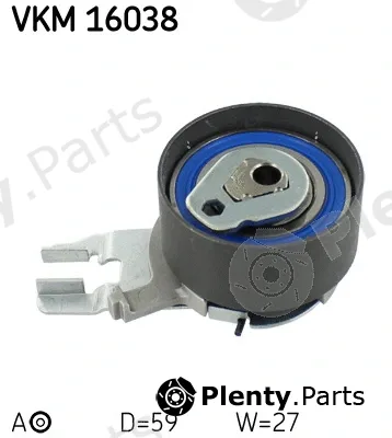 SKF VKM16038 — Tensioner Pulley, timing belt