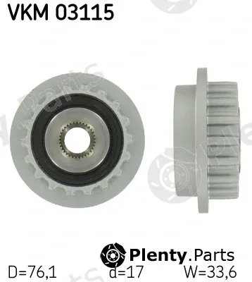 SKF VKM03115 — Alternator Freewheel Clutch
