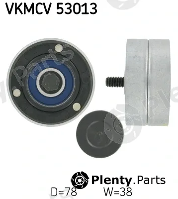 SKF VKMCV53013 — Deflection/Guide Pulley, V-ribbed belt